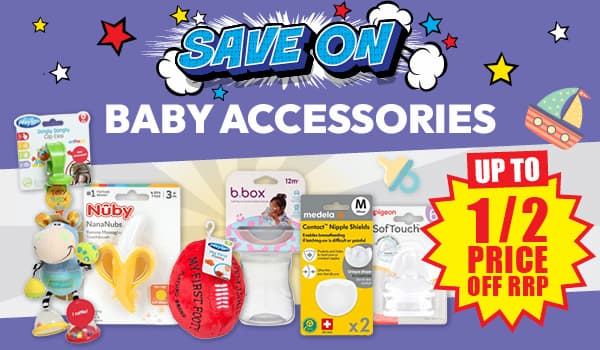 Save up to 1/2 price off RRP on Baby Accessories