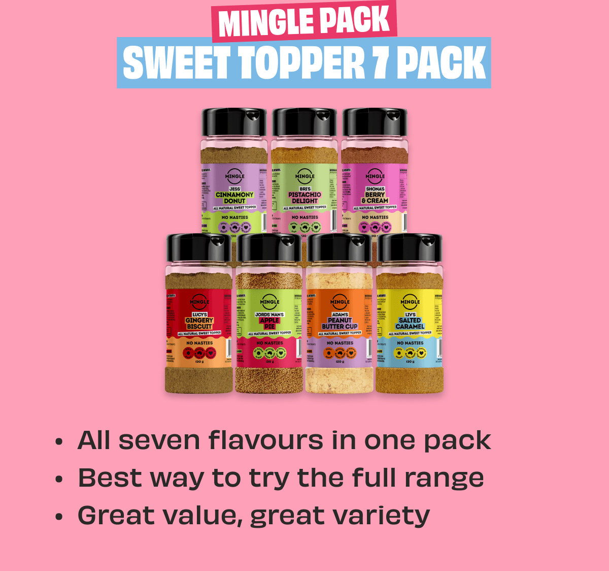 Sweet Topper 7-pack