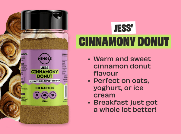 Jes' Cinnamony Donut