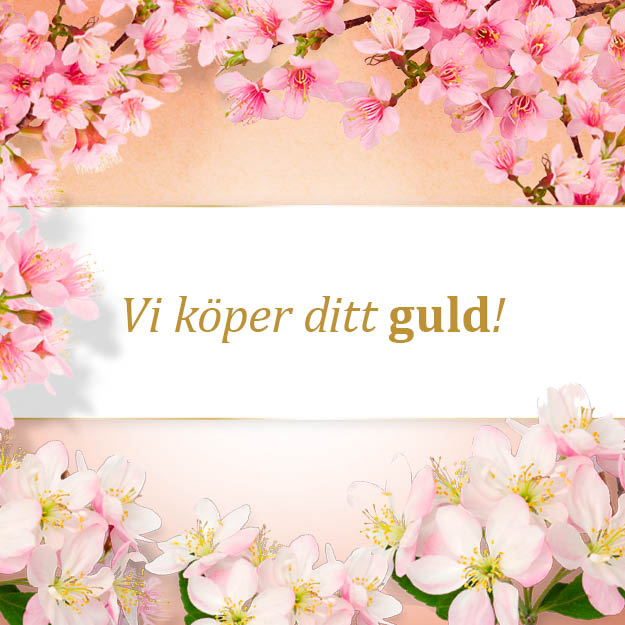 Vi köper ditt guld!