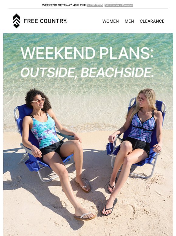 40% OFF Your Getaway Essentials!