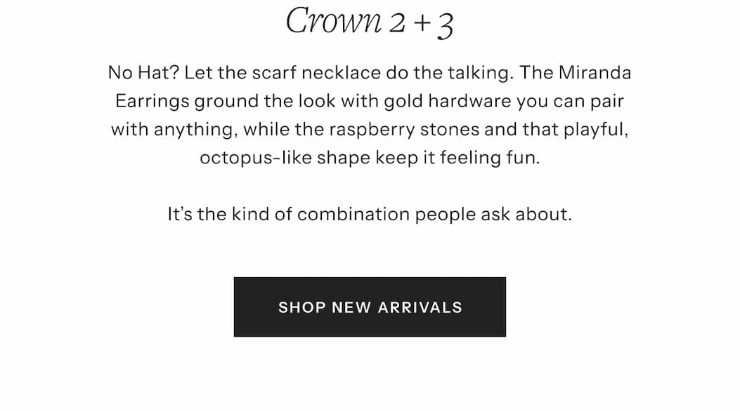 Shop New Arrivals