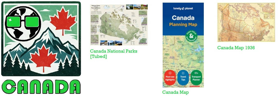 Travel Maps - Canada