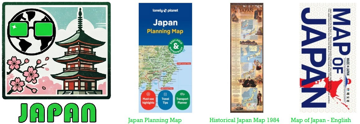 Travel Maps - Japan