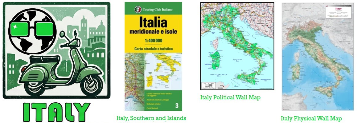 Travel Maps - Italy