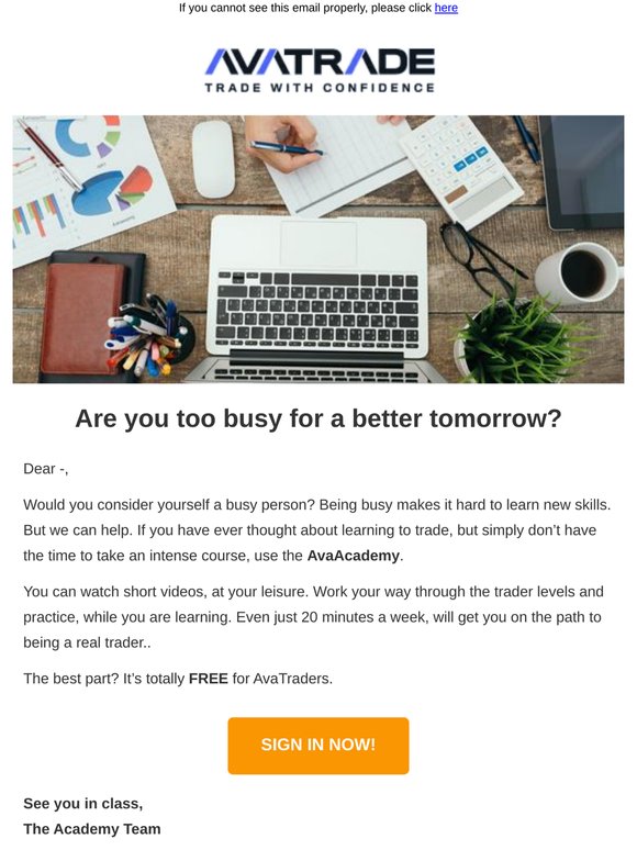 Busy? Learn at Your Own Pace