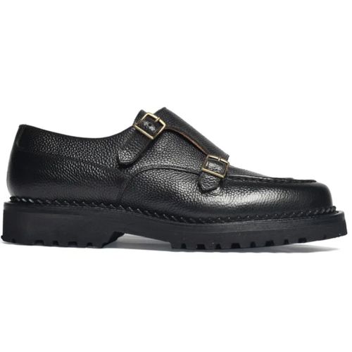 Yuketen Double Monk Strap - Pale Black