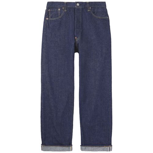 OrSlow Grand Dad's Straight-Leg Selvedge Jeans - One Wash