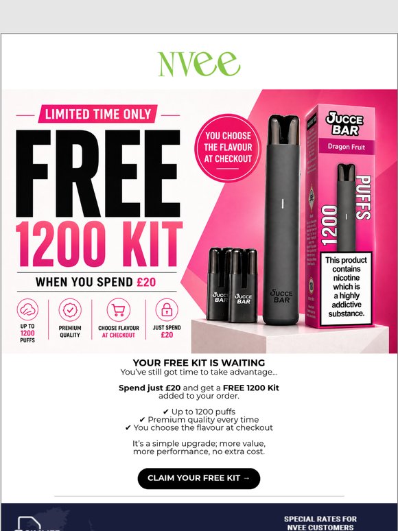 Don't Wait! Free Kit Awaits You!🎁