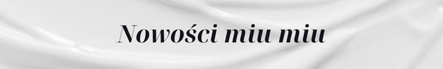 New in miu miu