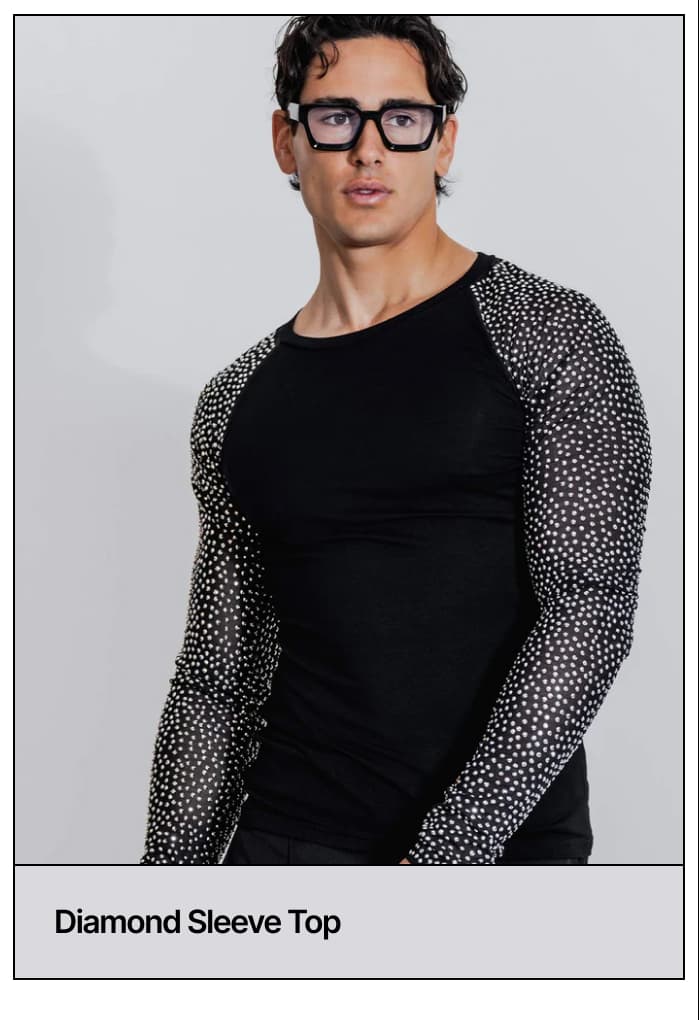 Diamond Sleeve Top