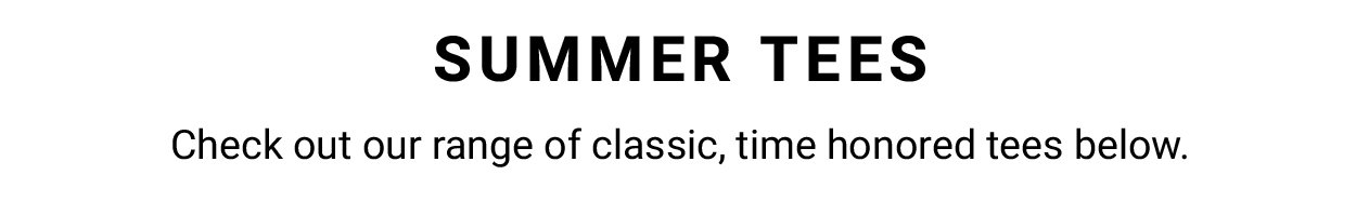 Summer Tees