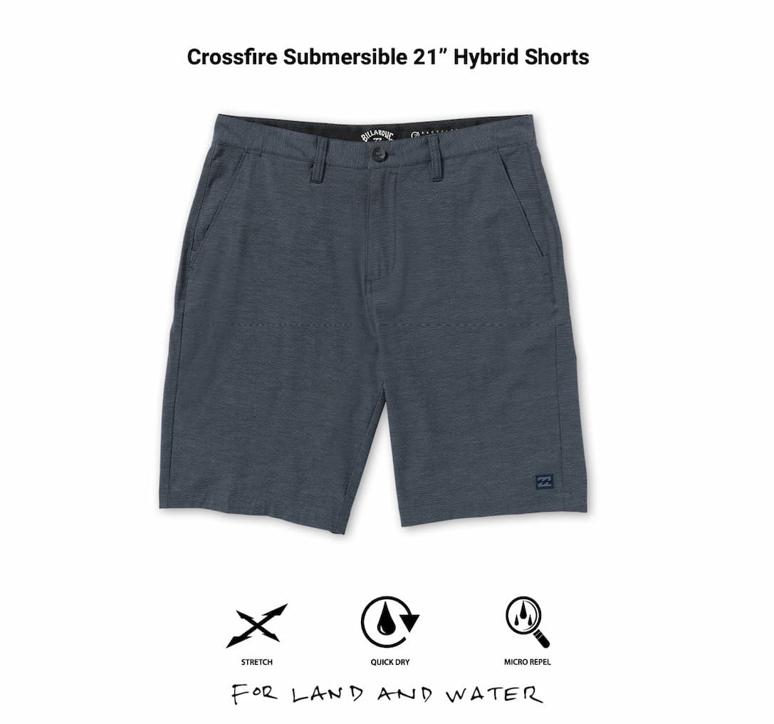Crossfire Submersible 21" Hybrid Shorts
