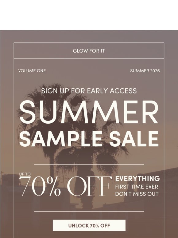 Unlock 70% OFF