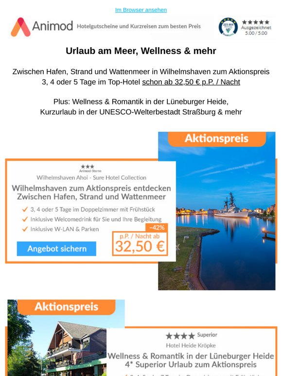 Zwischen Hafen, Strand und Wattenmeer in Wilhelmshaven