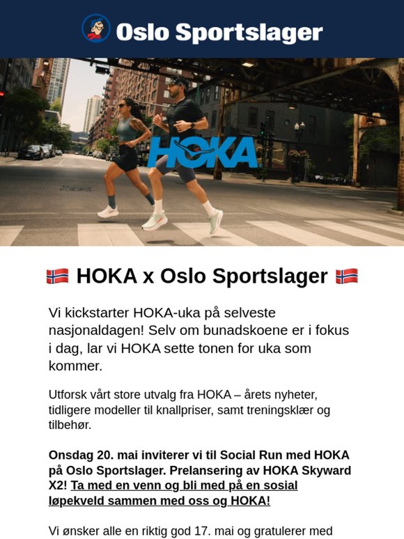 HOKA-uke hos Oslo Sportslager 🏃‍♀️
