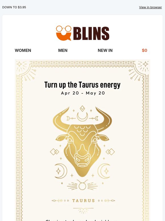🐮Special Frames for Taurus: Now $0