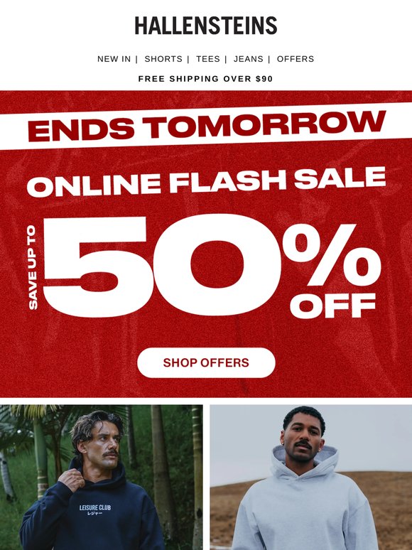 Flash Sale Ends Tomorrow ⏰