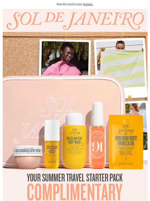 The gift you *need* for summer travel ✈️☀️