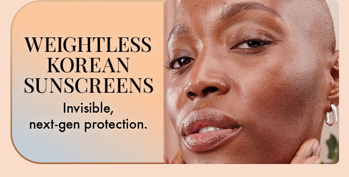 Weightless Korean Sunscreens