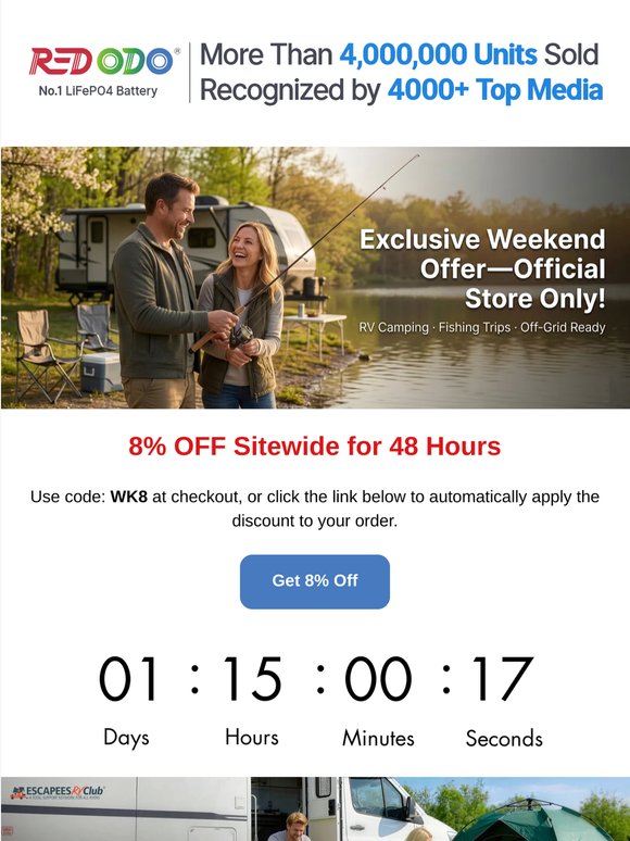 🔥Exclusive Weekend Offer—Up to 50% Off! Shop the Best Battery Deals!