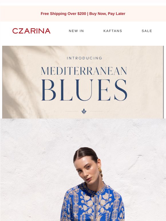New drop : Mediterranean Blues Has Arrived 💙