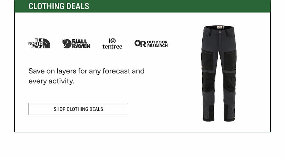 Clothing deals