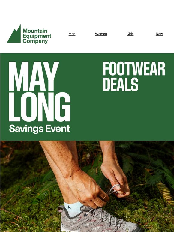 Men’s footwear picks for May Long