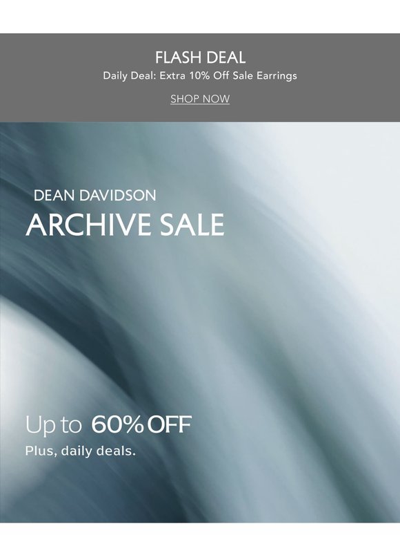 DAILY DEAL: Extra 10% Off Earrings