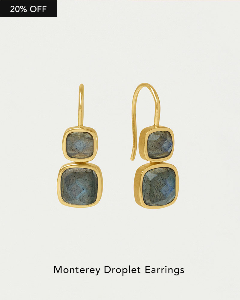 Monterey Droplet Earrings.