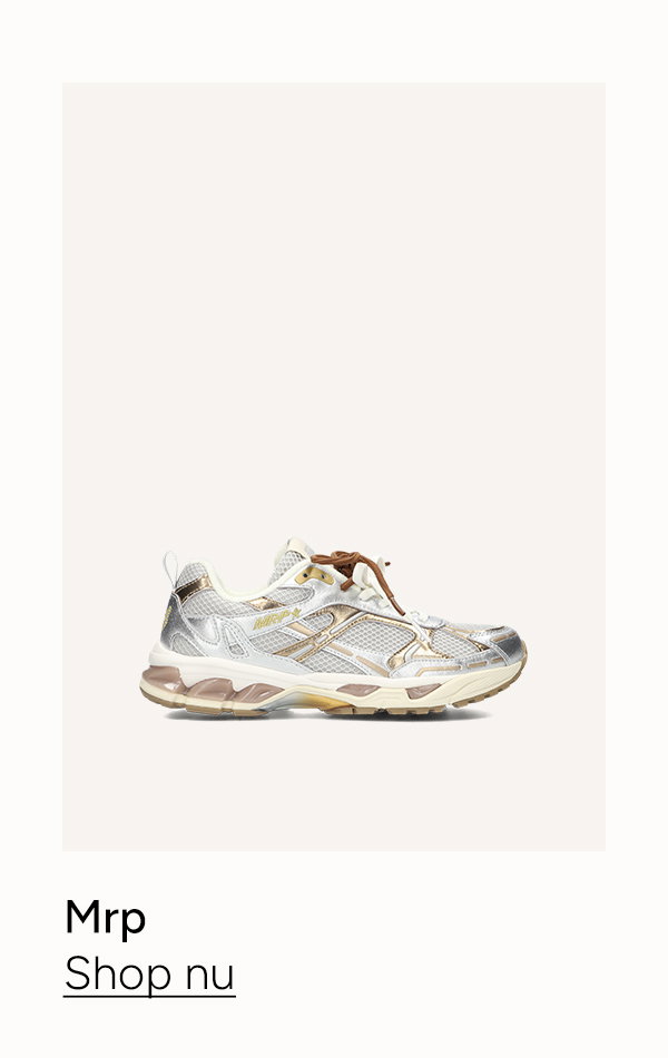 Zilveren lage sneakers MRP