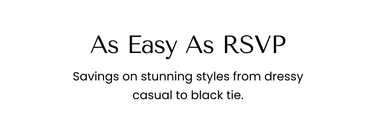 As Easy As RSVP