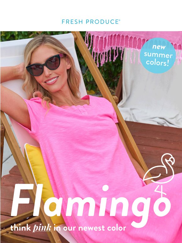 Our NEWEST Color: Flamingo 🩷
