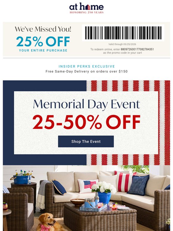 Don't miss these 25–50% off deals
