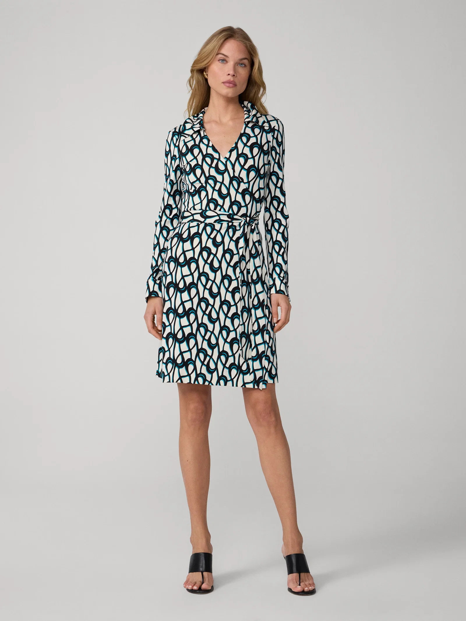 Image of New Jeanne Wrap Dress
