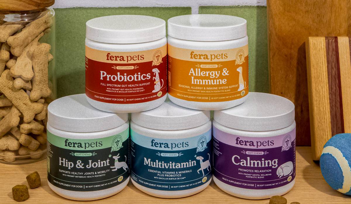 Vet-formulated Soft Chews for daily pup support