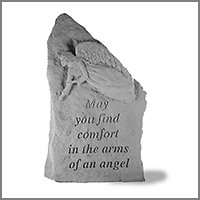 May You Find Comfort Memorial Stone