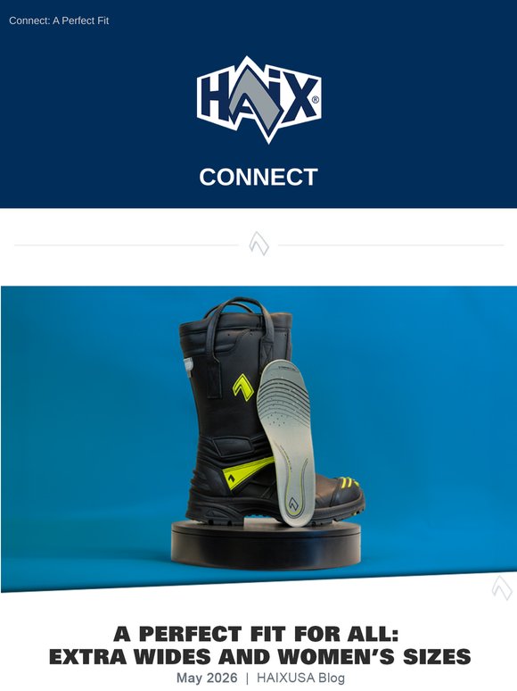 Connect: A Perfect Fit—Extra Wides and Women's Sizes