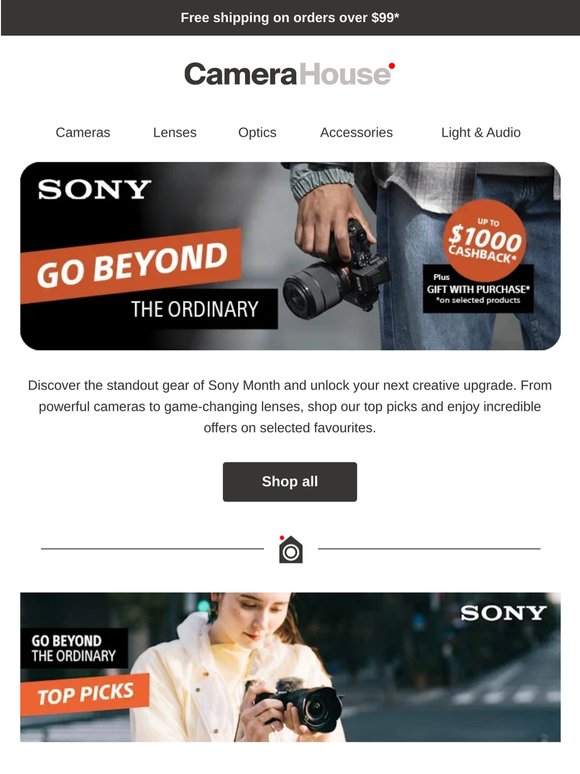 🔥 Shop Sony Month Top Picks | Save with Cashback + Gifts 🎁