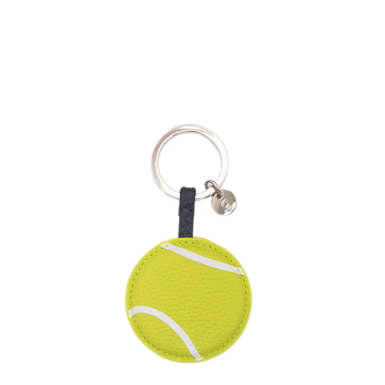 Image of Caroline Gardner Tennis Ball Keyring Green