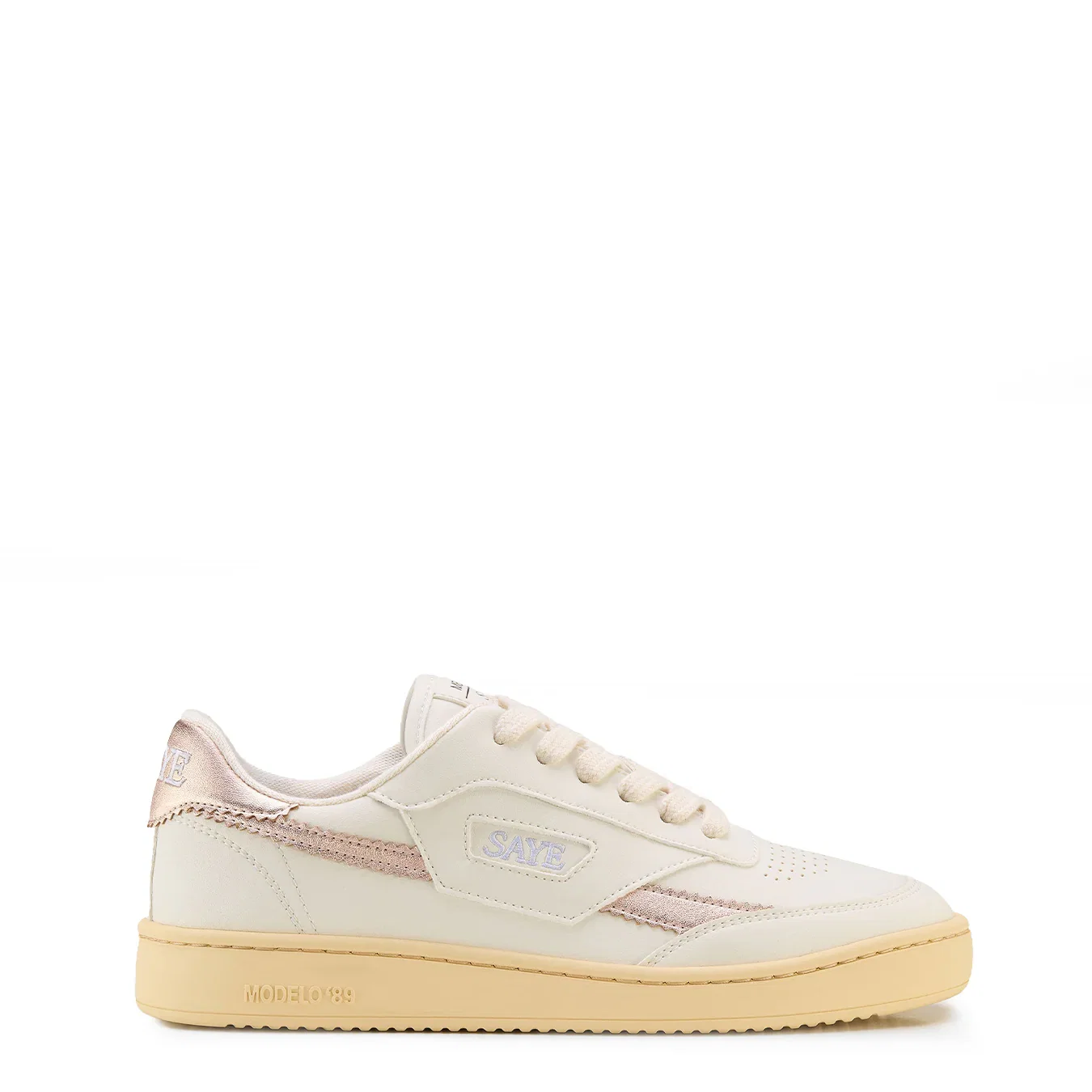 Image of Saye Womens M89 Icon Trainers Metallic Gum