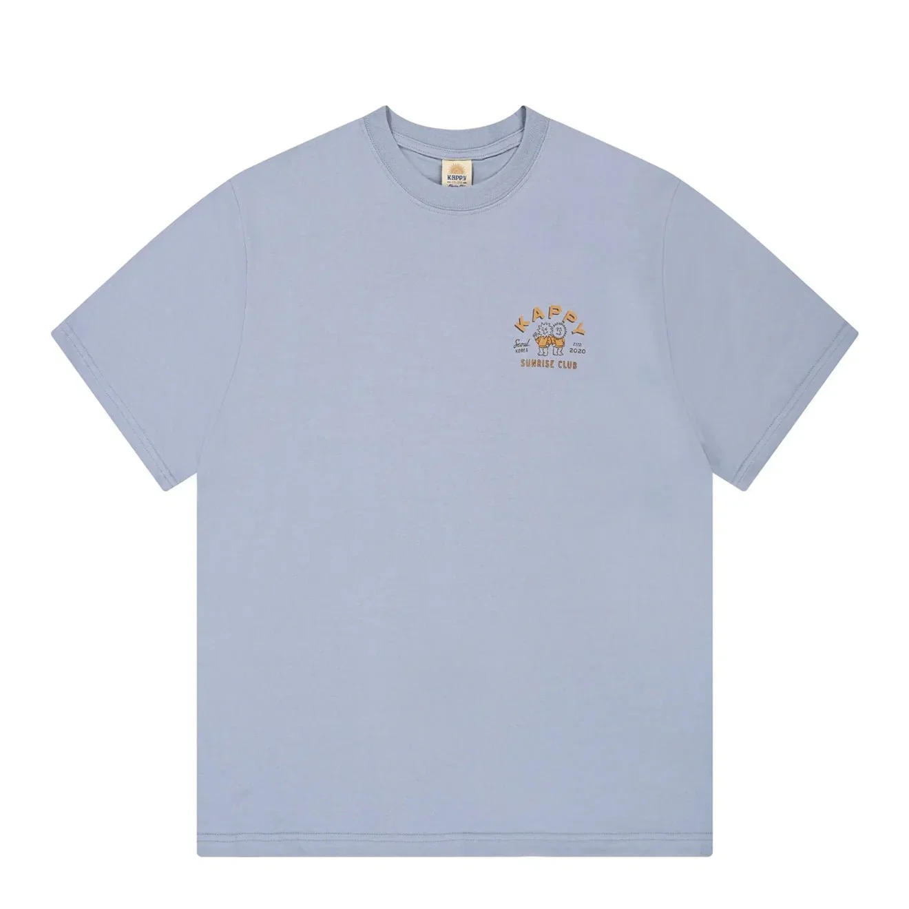 Image of Kappy 

Sunny Mates Half T-Shirt
 Sky Blue