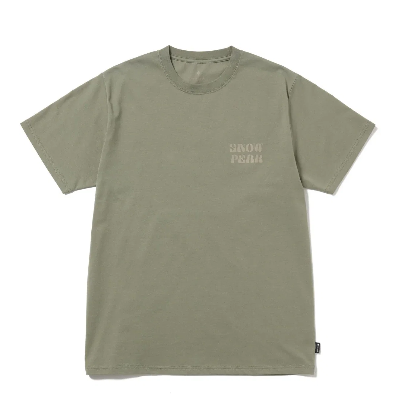 Image of Snow Peak Camping Graphic T-Shirt Olive