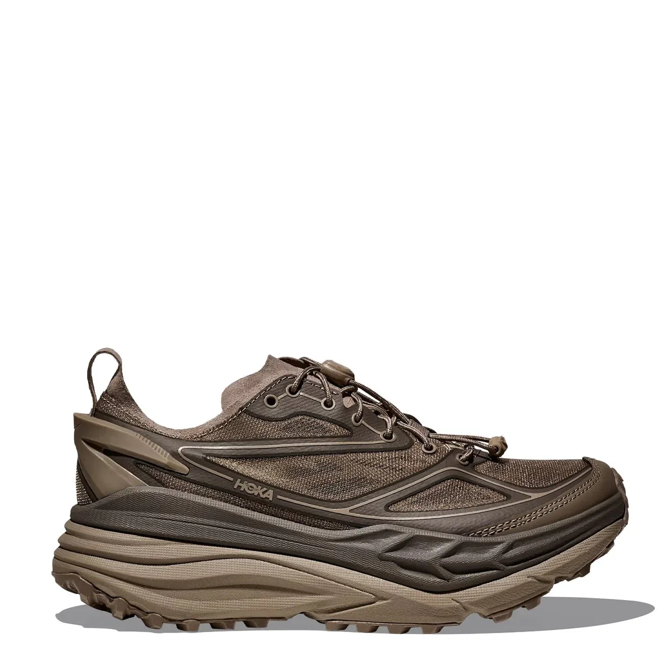 Image of Hoka Stinson One 7 Trainer Light Roast / Asphalt
