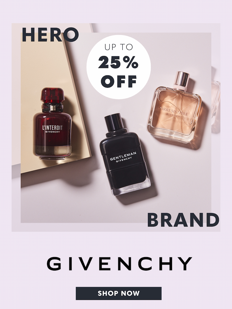 Givenchy Up to 25% Off + Up to Extra 10% Off Selected With Code SAVE | Shop Now