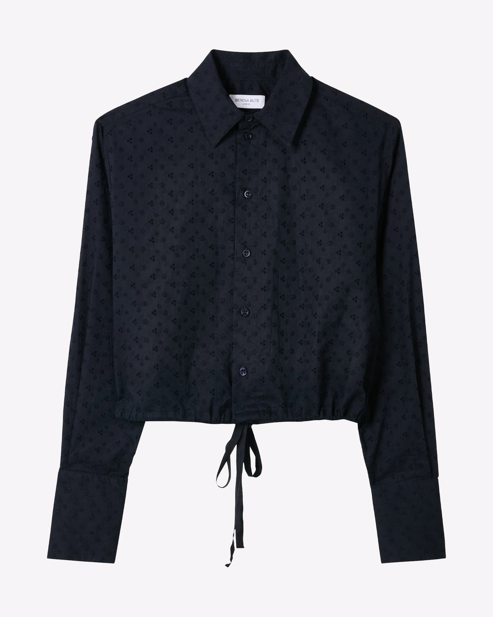 Navy Broderie