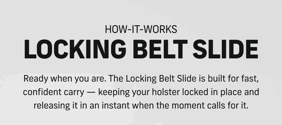Locking Belt Slide
