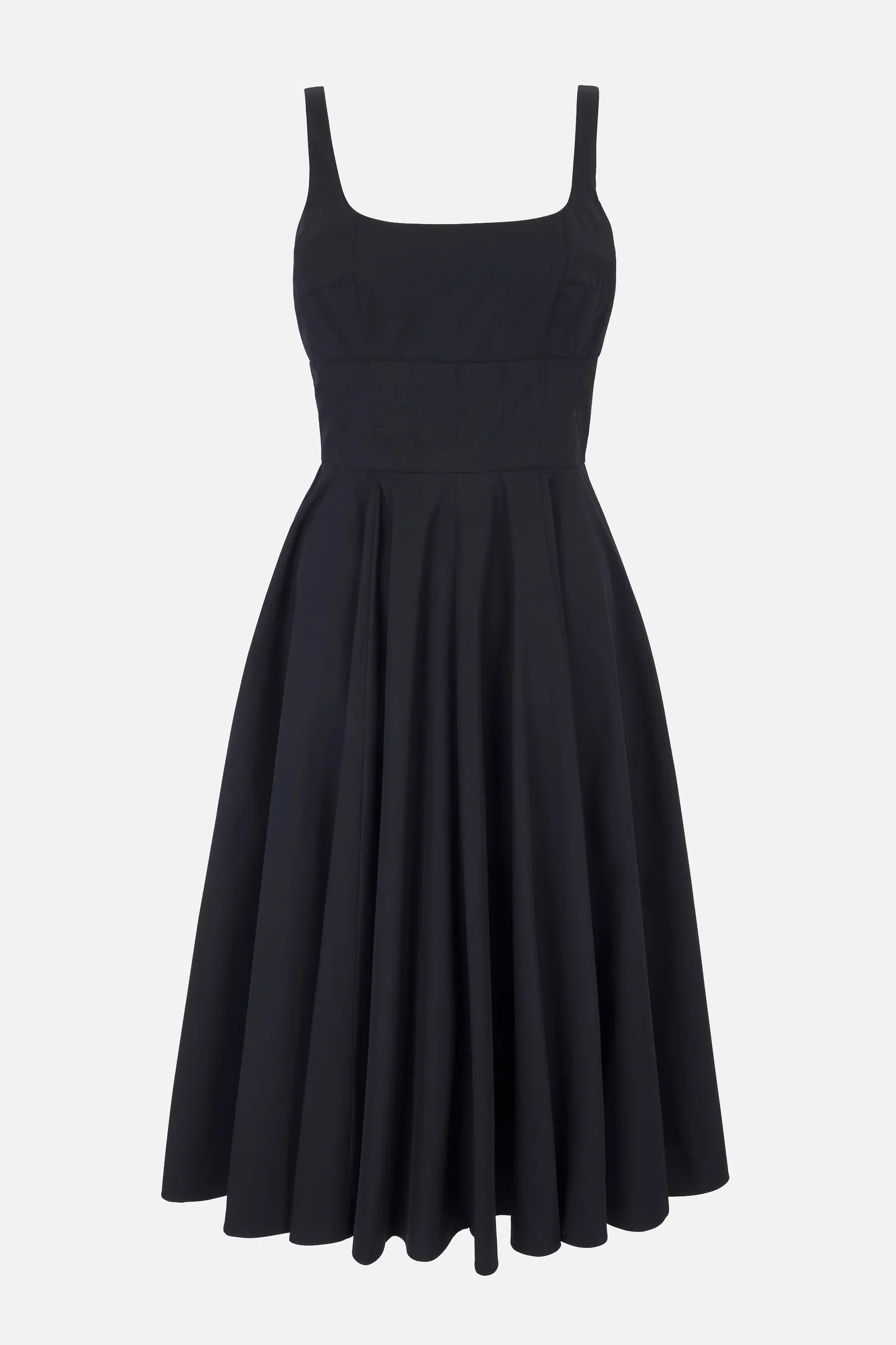 Image of Nikush Dress in Black Cotton