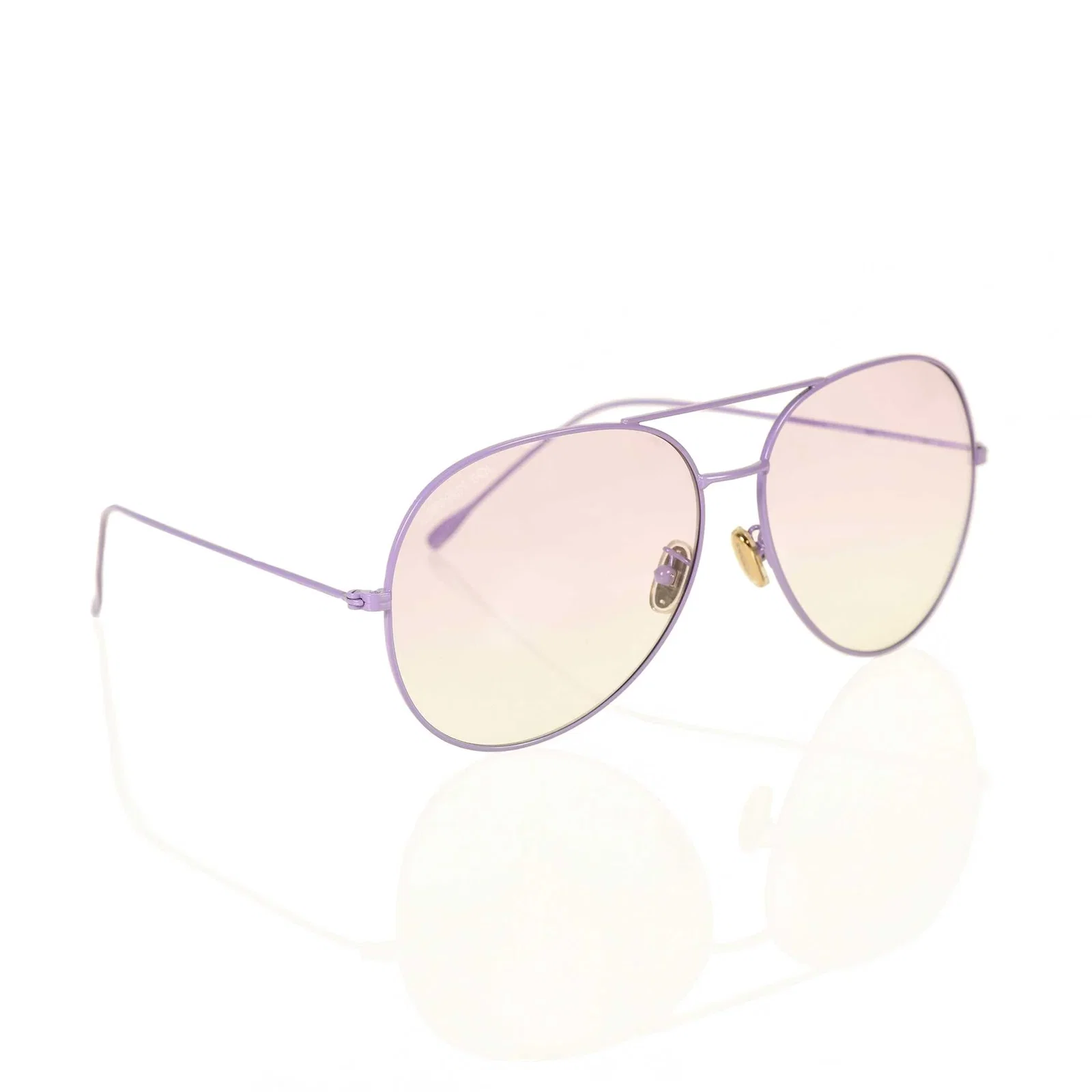 Image of Violet Aviator sunglasses