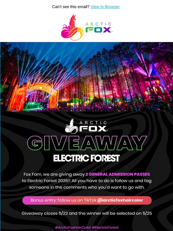 Electric Forest GIVEAWAY✨